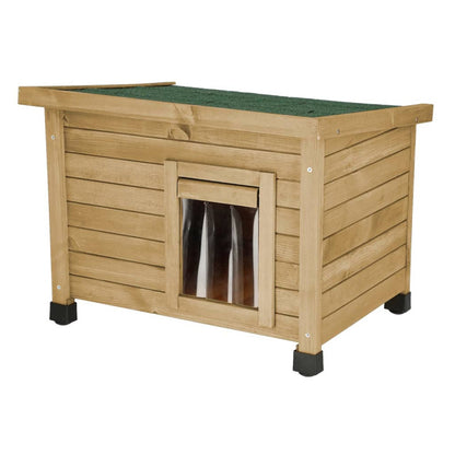 Kerbl Casa Para Gatos Rustica Marrón Y Verde 57x45x43 Cm_0