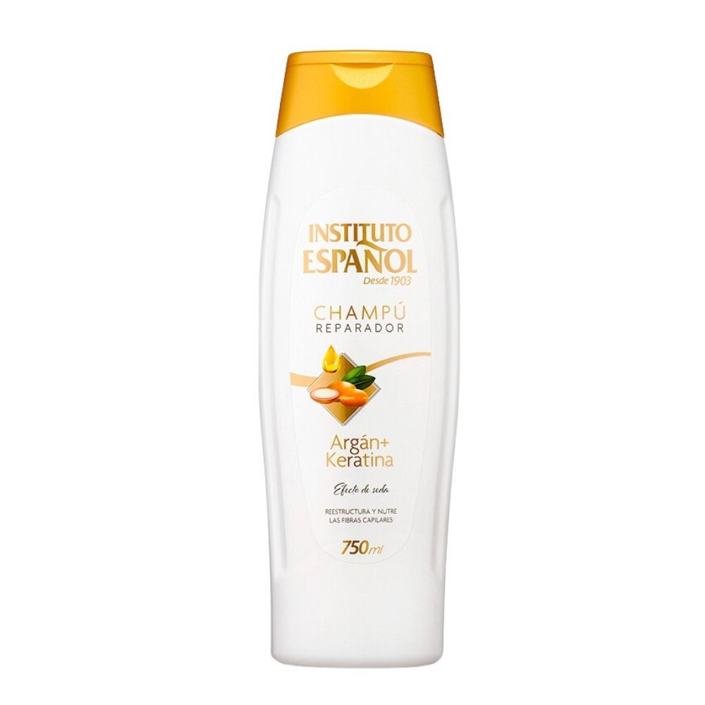 Champú Reparador Argán Y Keratina Instituto Español 750ml_0