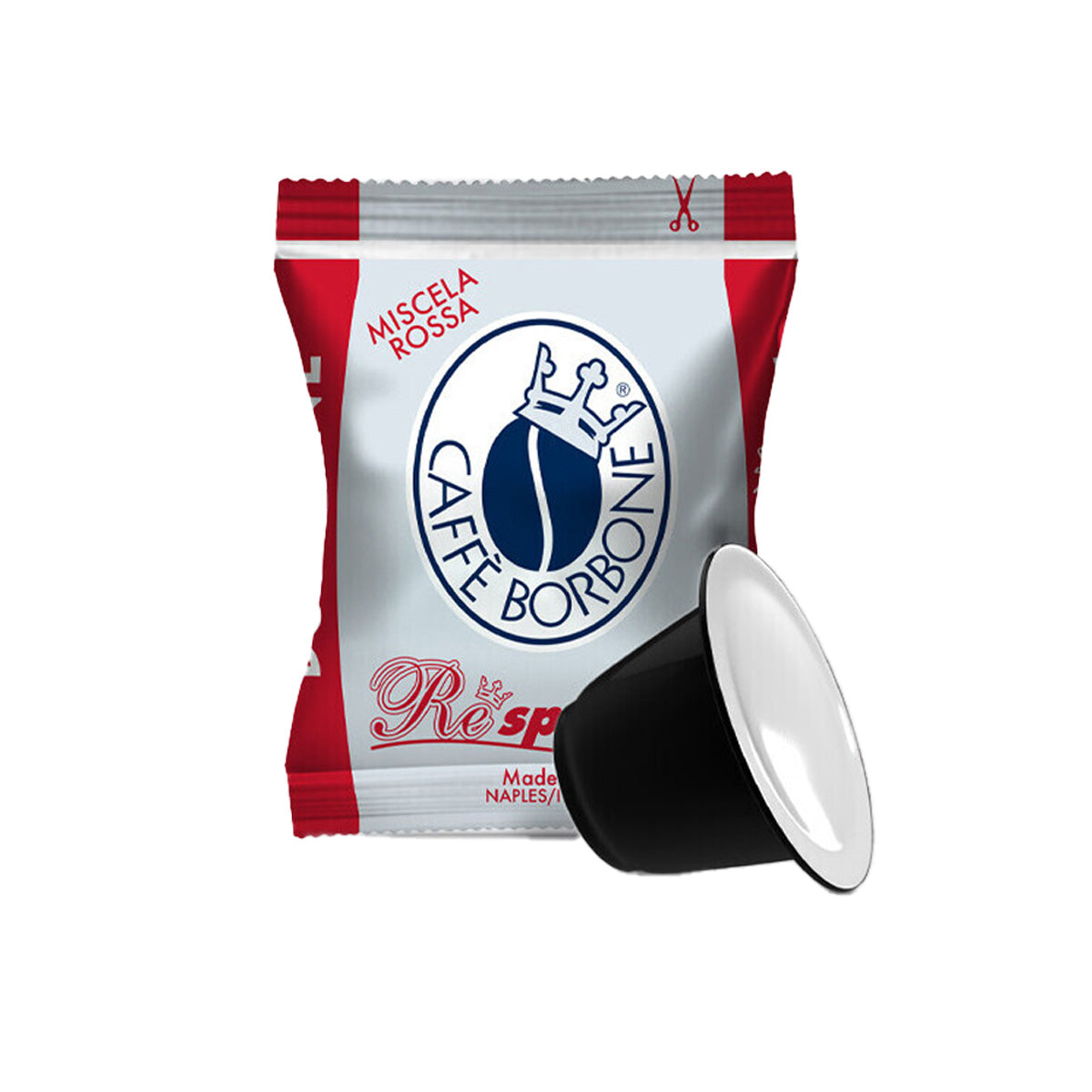Cápsulas de café Respresso compatíveis com Nespresso 50 cápsulas Borbone