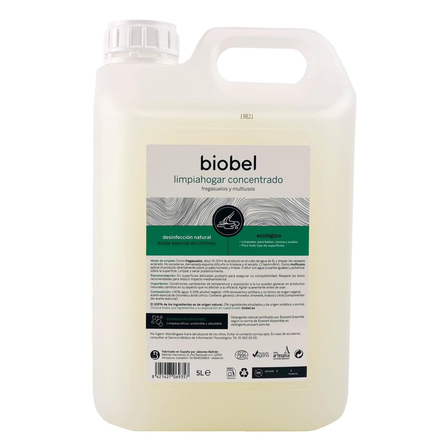 Limpiahogar Biobel 5 L