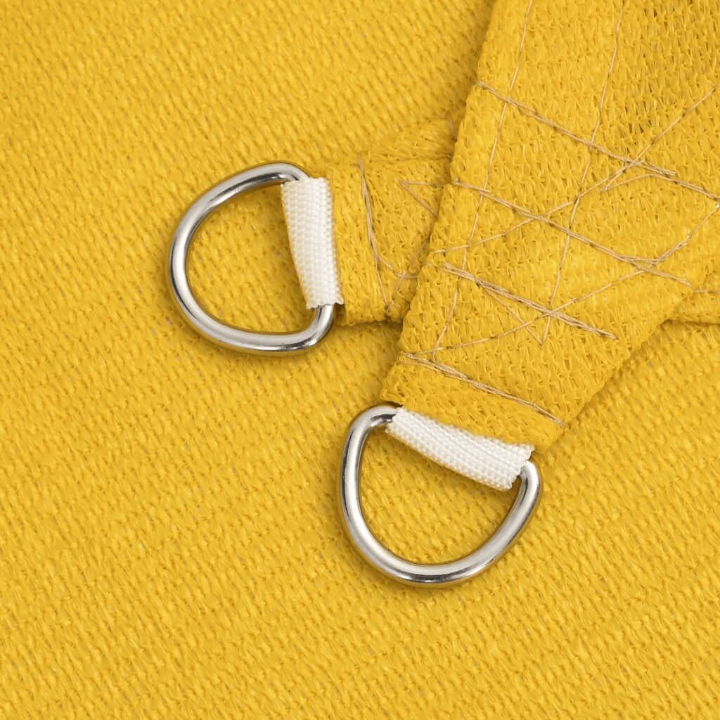Vidaxl Toldo De Vela Rectangular Hdpe Amarillo 160 G/m² 2x4,5 M_4
