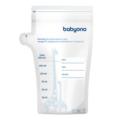 Babyono Bolsitas Para La Leche Materna O Alimentos 180ml 30 Unid._0