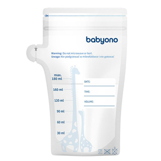 Babyono Bolsitas Para La Leche Materna O Alimentos 180ml 30 Unid._0