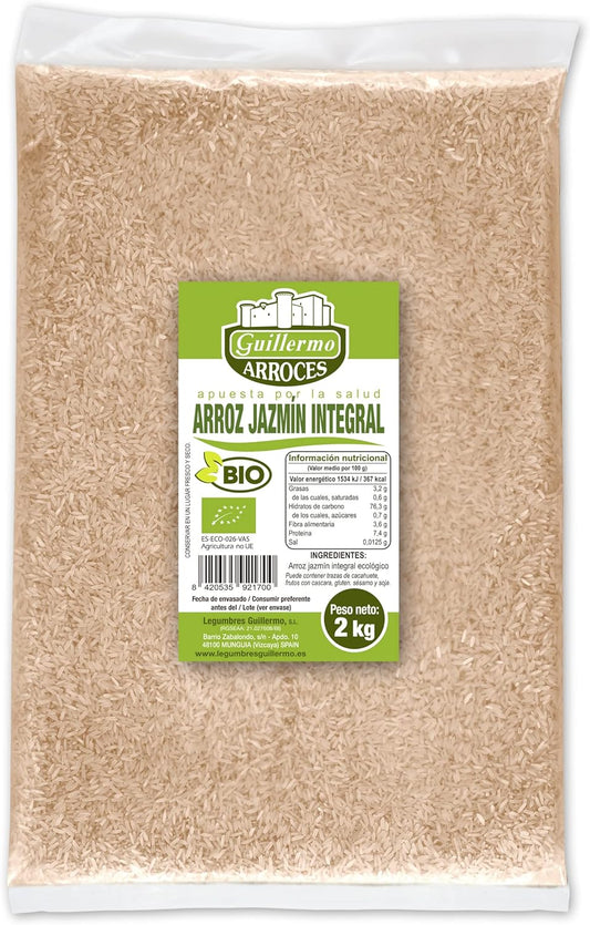Arroz Jazmín Integral Bio - 2 Kg_0