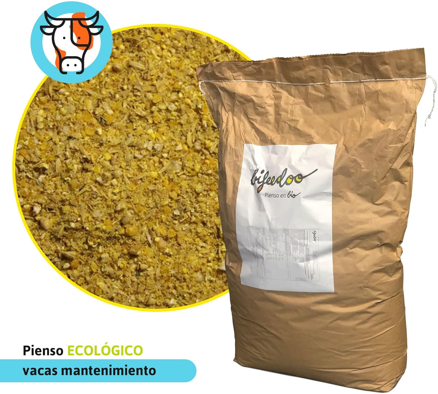 Pienso ECOLÓGICO para Vacas Mantenimiento 20kg – Alimentación Natural y Equilibrada | Nutrición Completa para Bovinos_4