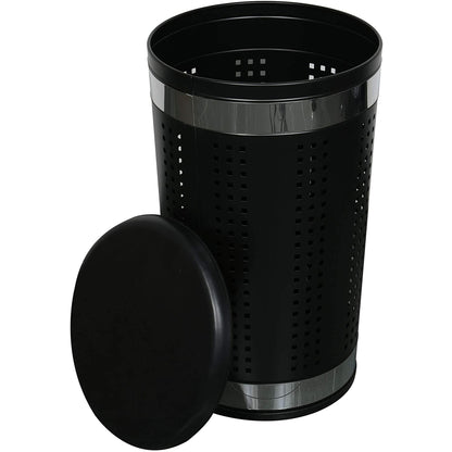 Papelera Con Tapa, 46 L, Negra_1