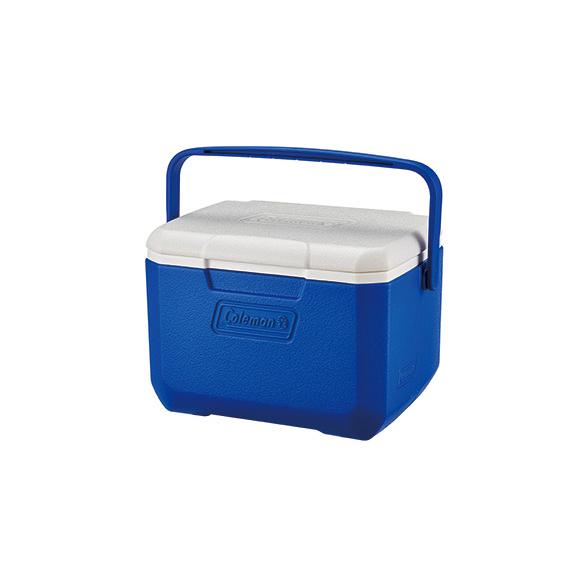 Cooler rígido azul e branco Coleman