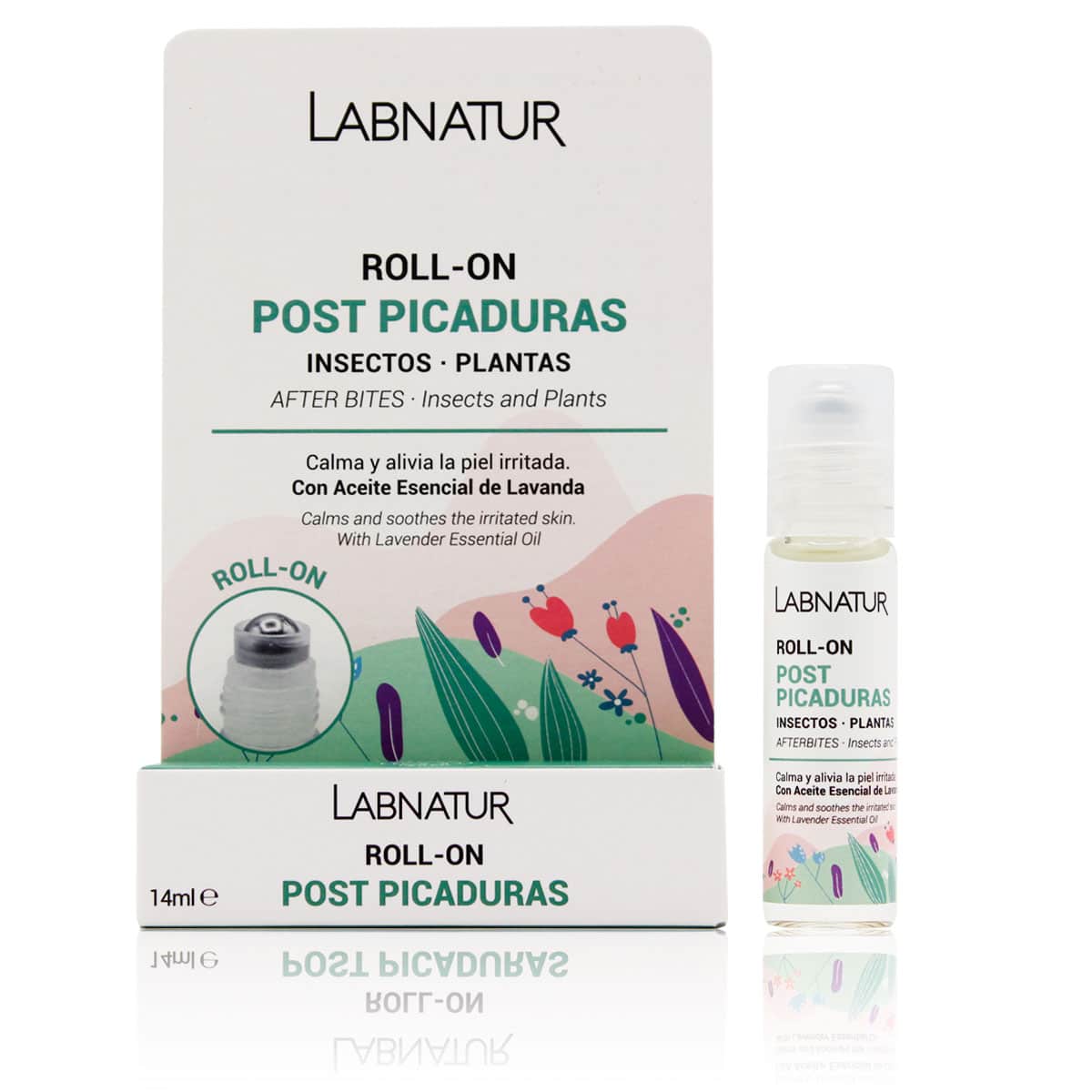 Roll-On Post Picaduras Labnatur 14 ml | Lavanda y Pantenol | Calma Picor, Irritación y Enrojecimiento | Vegano_0