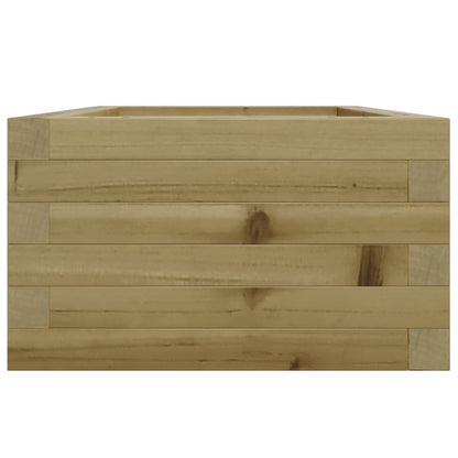 Jardinera De Madera De Pino Impregnada 40x40x23 Cm_5