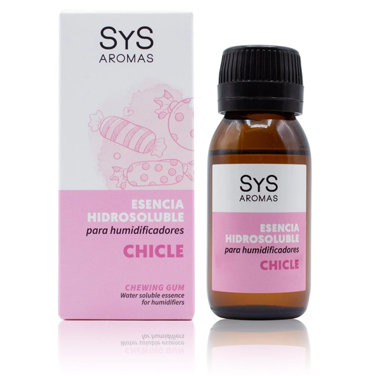 Esencia Hidrosoluble Chicle SYS Aromas 50 ml | Aroma Dulce Golosina | Humidificador Difusor | Fragancia Intensa_0
