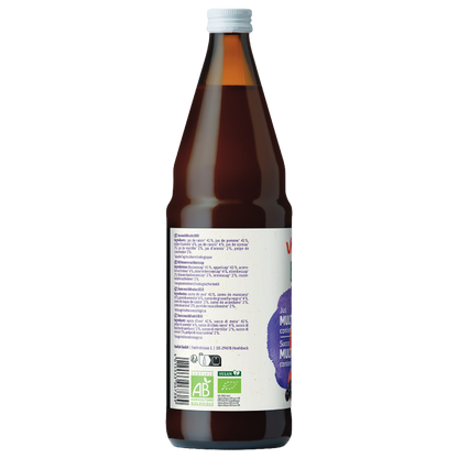 Zumo Multifrutas Frutos Rojos BIO Voelkel 750ml