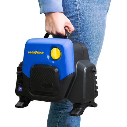 Goodyear - Hidrolimpiadora 1400w Compacta 100 Bar 4.5 L/min. Pistola Y Lanza Turbo. Sistema Auto Stop. Depósito De Detergente 200ml_4