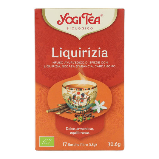 Chá de Alcaçuz Biológico Yogi Tea, 17 saquetas