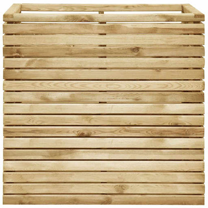 Arriate De Madera De Pino Impregnada 100x50x100 Cm_0