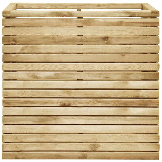 Arriate De Madera De Pino Impregnada 100x50x100 Cm_0