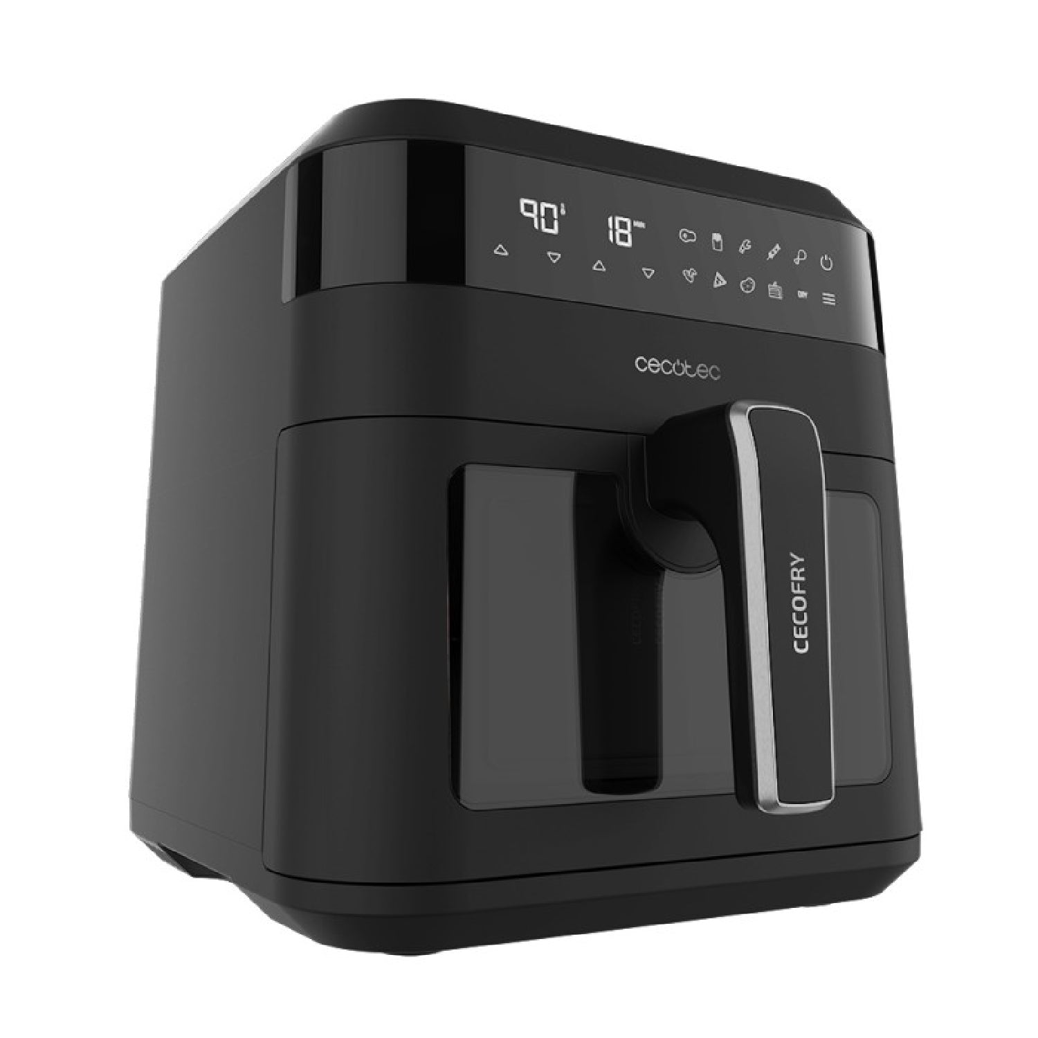 Freidora Sin Aceite 6 L De Aire Cecofry Experience Window 6000. 1300 W, Tecnología Perfectcook, Temperatura Regulable, Ventana, Panel De Control Tác_1