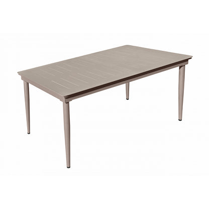 Inari Mesa De Jardín Extensible Rectangular De Aluminio Para 10 Personas Taupe 240x100xh75cm- Mobiliario De Jardín_1