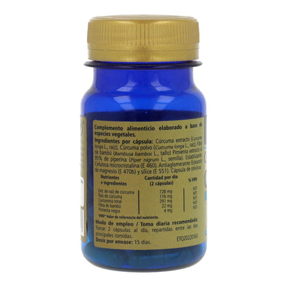 SANON Concentrado de Cúrcuma 30 cápsulas vegetais de 550 mg