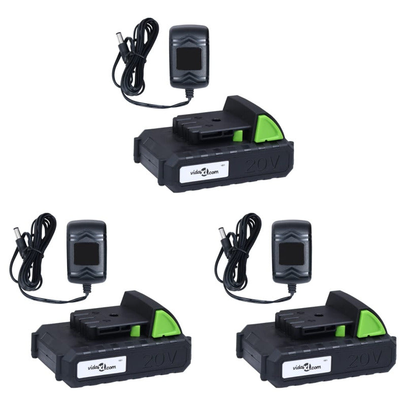 Vidaxl Set De Herramientas Eléctricas De Jardín Sin Cable 4 Piezas_4