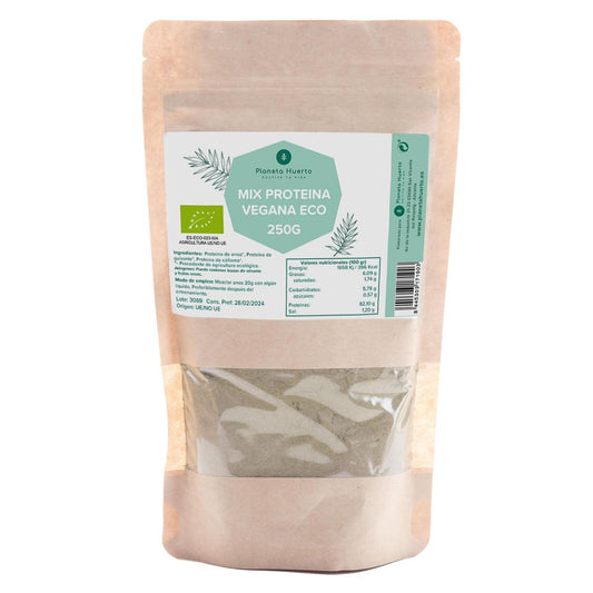 Mix de proteína vegan Planeta Huerto para atletas 250g