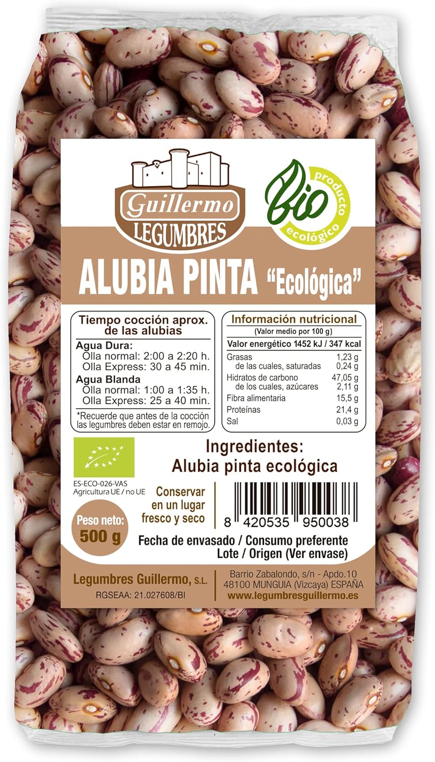 Alubia Pinta Bio - 500 G, Paquete_0
