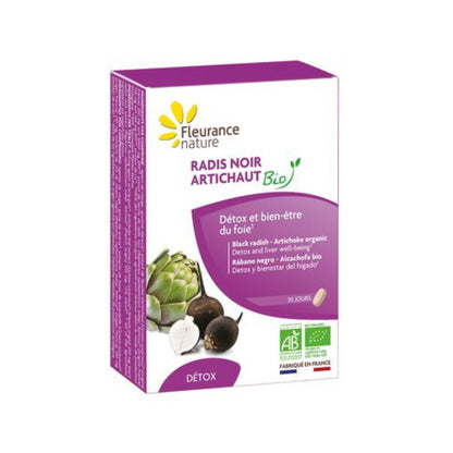 Rábano Negro Alcachofa Eco Fleurance Nature 30 Comprimidos_0