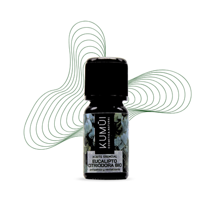 Aceite Esencial Eucalipto Citriodora Bio - Antiinflamatorio, Calmante Muscular y Repelente de Mosquitos KUMUI 10ml_0