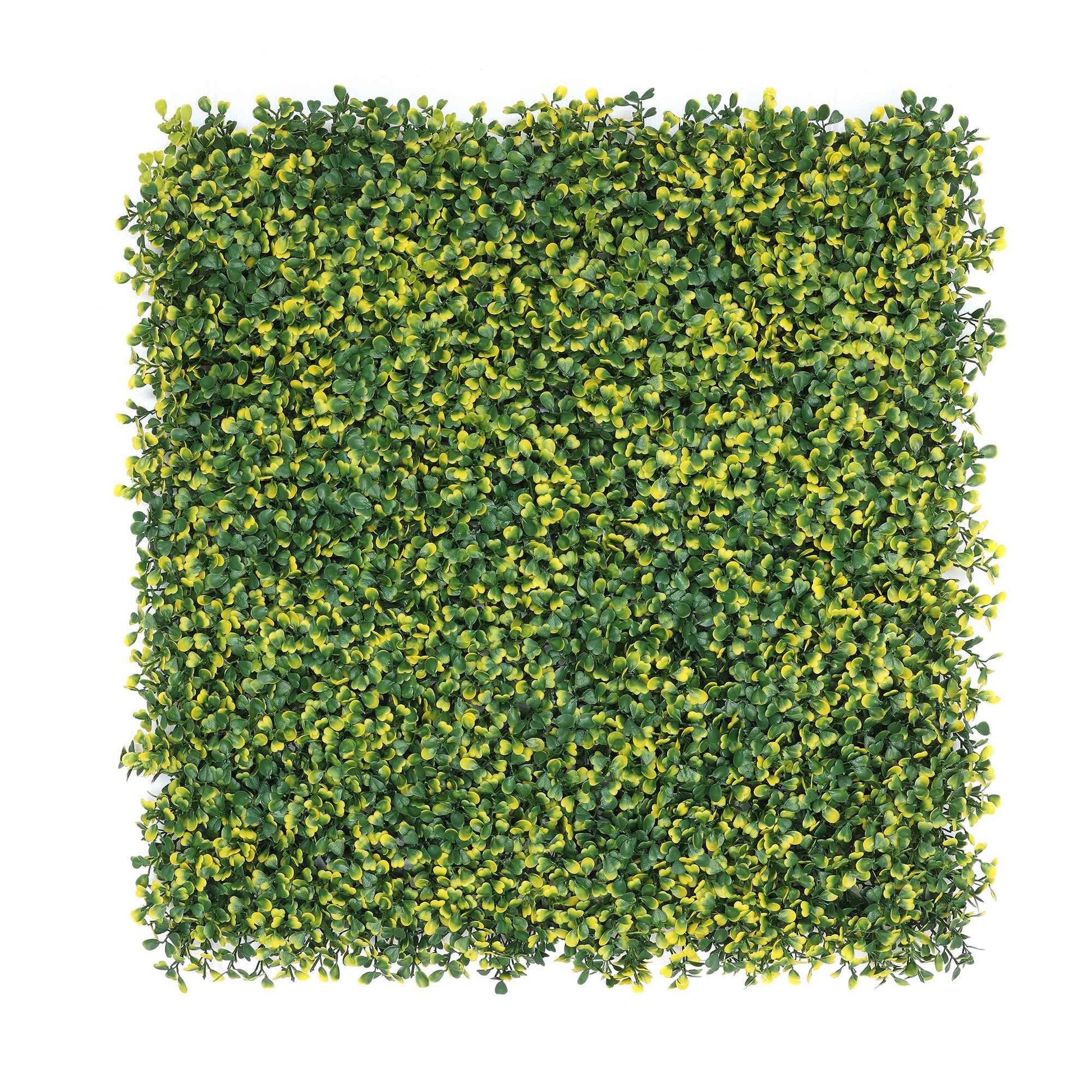 Jardín Vertical Artificial 100x100cm Well Home Hojas Verdes De Estilo Moderno_0