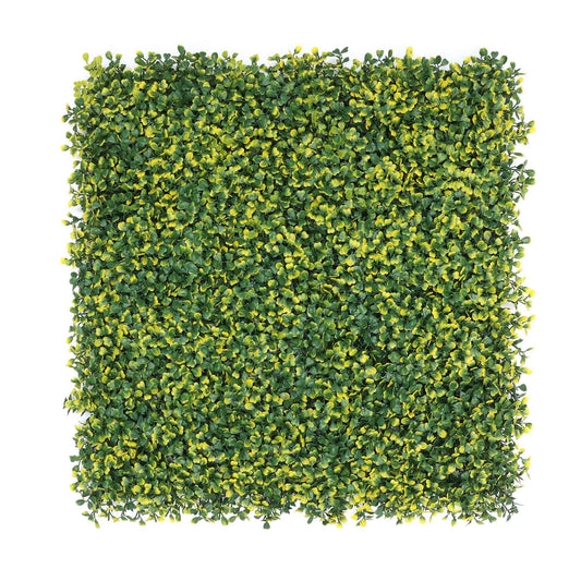 Jardín Vertical Artificial 100x100cm Well Home Hojas Verdes De Estilo Moderno_0
