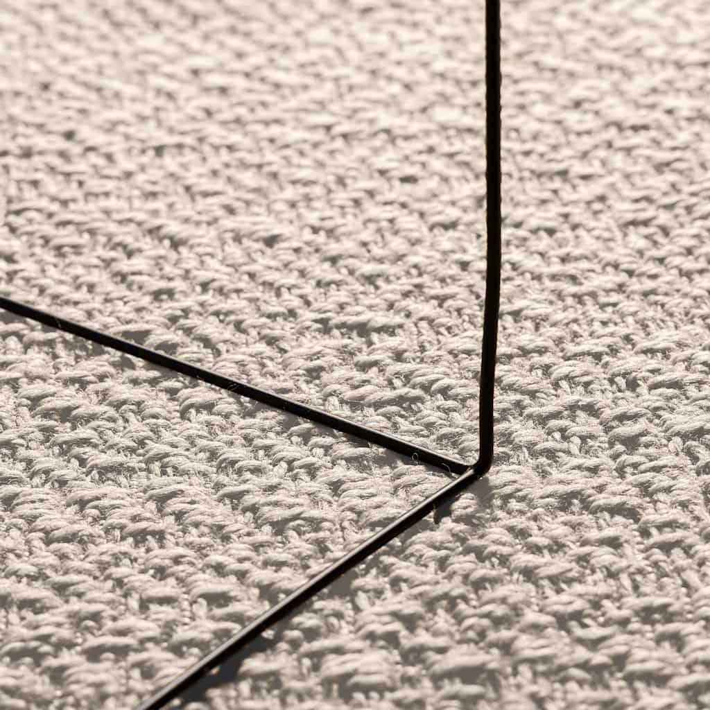 Vidaxl Alfombra Zizur Apariencia Yute Interior Exterior Crema 80x250cm_3
