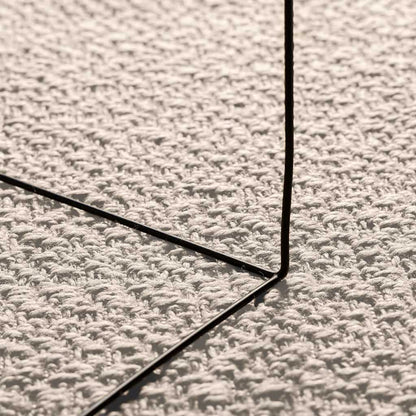 Vidaxl Alfombra Zizur Apariencia Yute Interior Exterior Crema 80x250cm_3