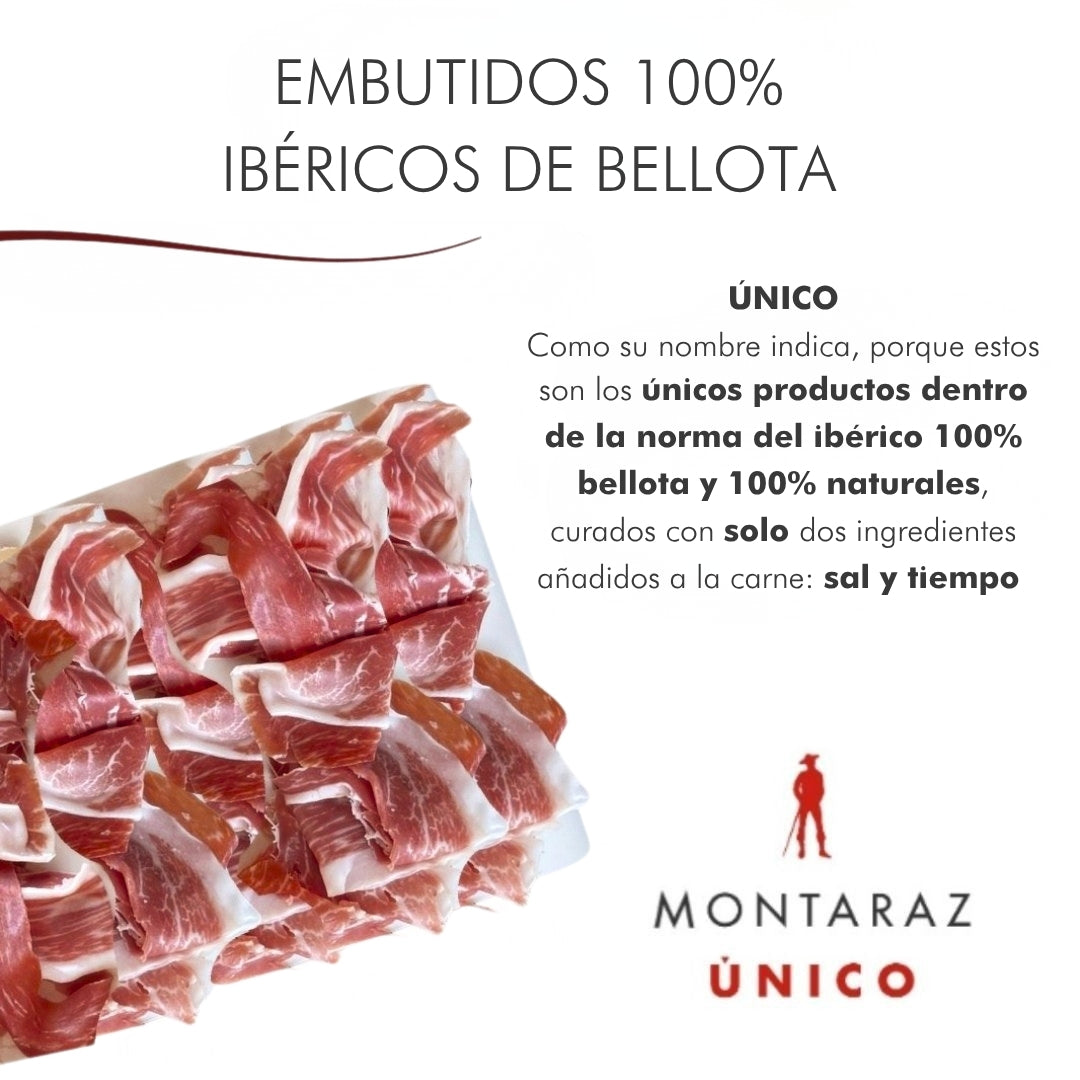 Montaraz® Caja Regalo Gourmet | 6 Loncheados Surtidos (jamón, Lomo, Chorizo Y Salchichón) 100% Ibéricos De Bellota_1