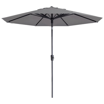 Madison Sombrilla Paros Ii Luxe Gris Claro 300 Cm_0