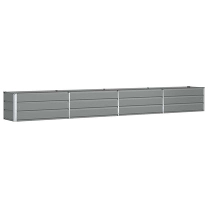 Jardinera Gris Claro 385 X 50 X 45 Cm Acero Galvanizado_0