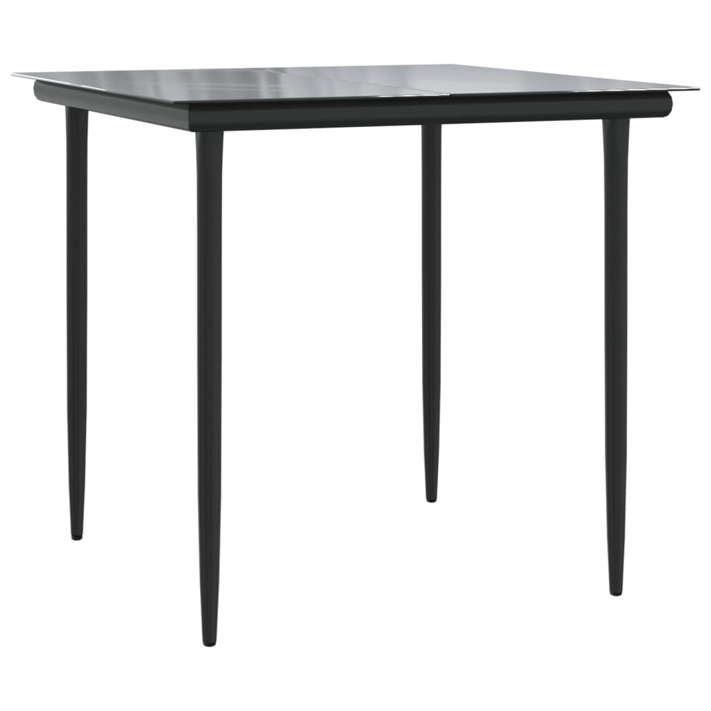 Set Comedor De Jardín 5 Pzas Con Cojines Ratán Sintético Beige / Vetonek_5