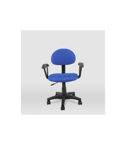Silla De Oficina Leyre Acabado Azul, Alto: 80.5/92.5 Ancho: 55. Fondo: 58,5_0