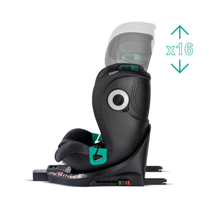 Silla De Coche Para Bebé Bigtoes Raise I-size 40-150 Cm Grey Payne_2