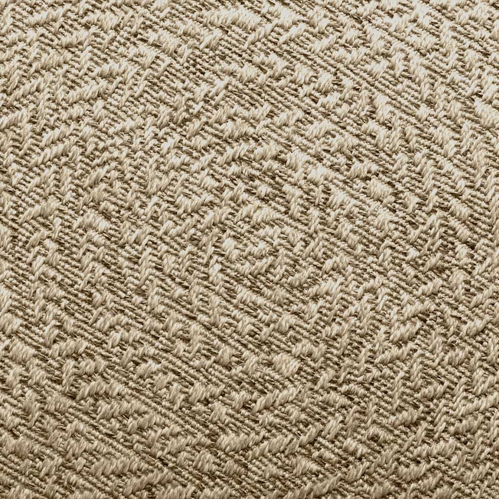 Vidaxl Alfombra Zizur Apariencia Yute Interior Exterior Beige 60x110cm_3