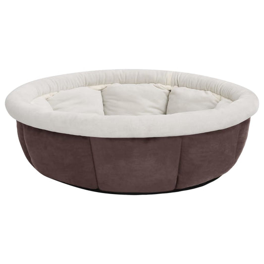 Vidaxl Cama Para Perros Marrón 70x70x26 Cm_0