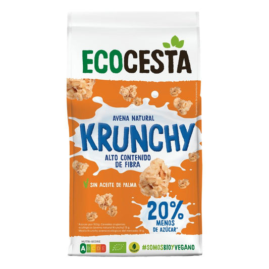 Muesly Crocante de Aveia Natural Biológica Ecobasket 375 gr