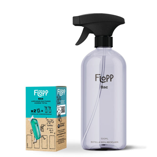 Garrafa FLOPP Bac 500ml + Recarga