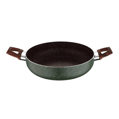 Trem de cozinha de indução Greener Bergner de 9 peças em alumínio prensado e alumínio forjado