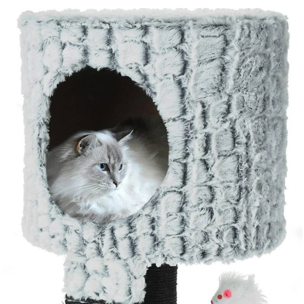 Pets Collection Rascador De Gatos Con Soporte Y Ratón 30x30x40 Cm_4