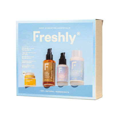 Cofre Navidad Hidratação Profunda Essenciais Freshly Cosmetics