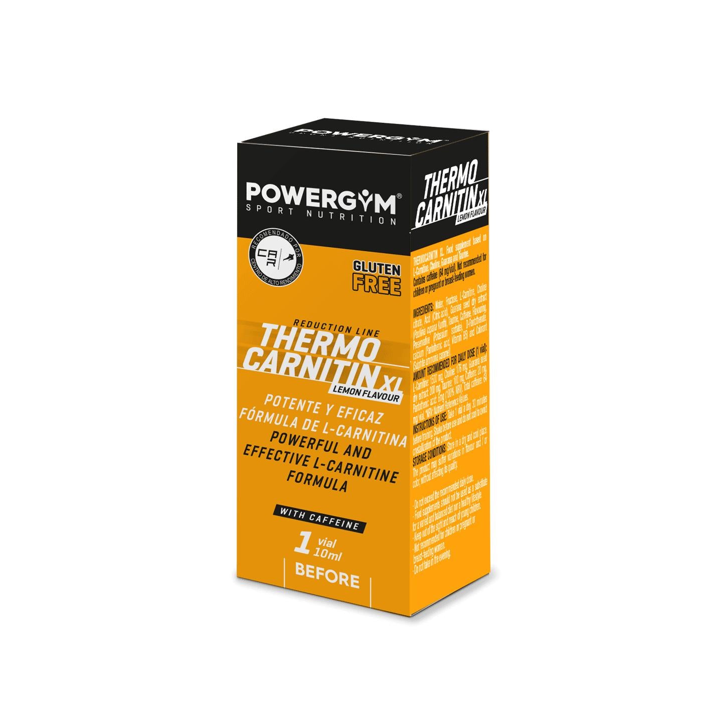 Thermocarnitin XL, energia e queima de gordura, Powergym