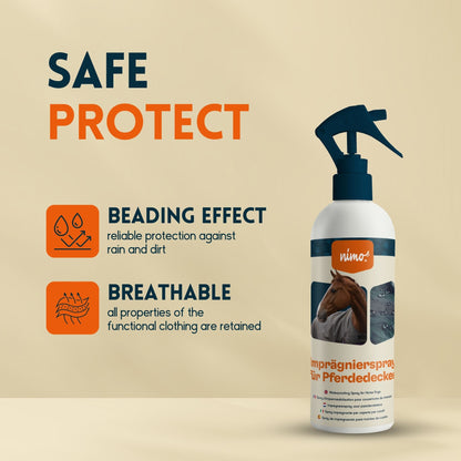 Spray Impermeabilizante Para Mantas De Caballo - Nimo - 10 L_4