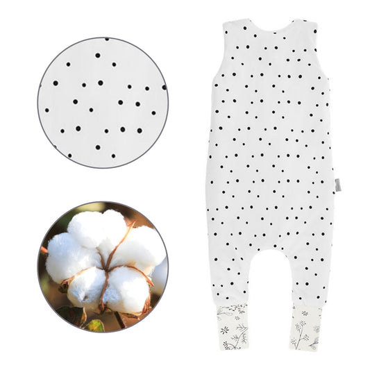 Bloom Saco De Dormir Con Pies Reversible T-m Jersey Algodón Sleepee_0