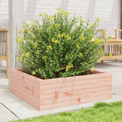 Jardinera Madera Maciza De Abeto Douglas 70x70x23 Cm_2