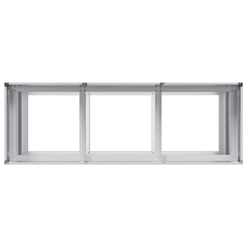 Jardinera 120x40x80 Cm De Acero Galvanizado_4