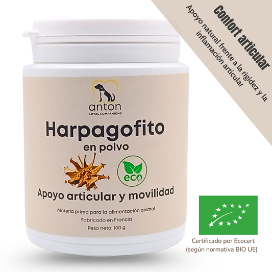 Suplemento natural para el confort articular de perros y gatos – Harpagofito ECO 100 g_0